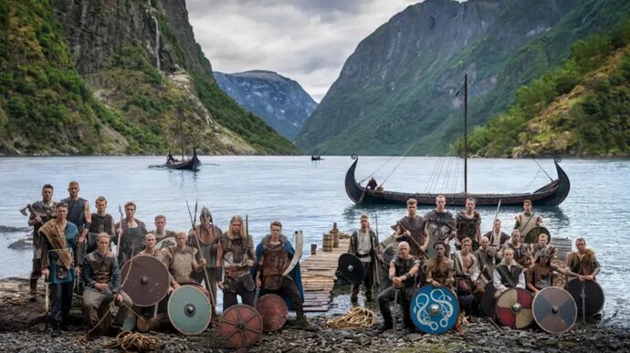 Why are people proud of their viking heritage?
