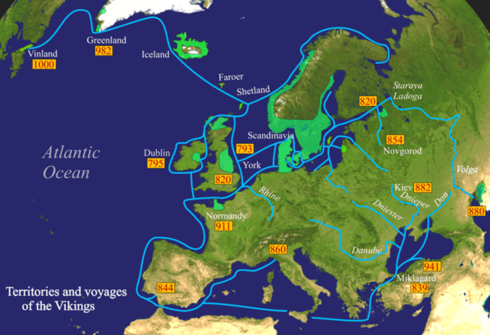 Why are people proud of their viking heritage?