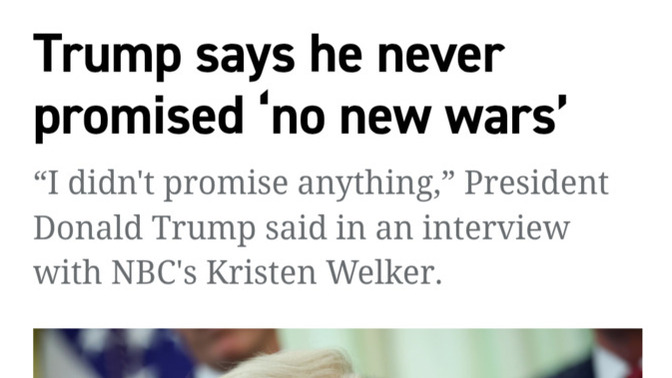 Is Trump suffering a serious memory lapse or just plain lying?
