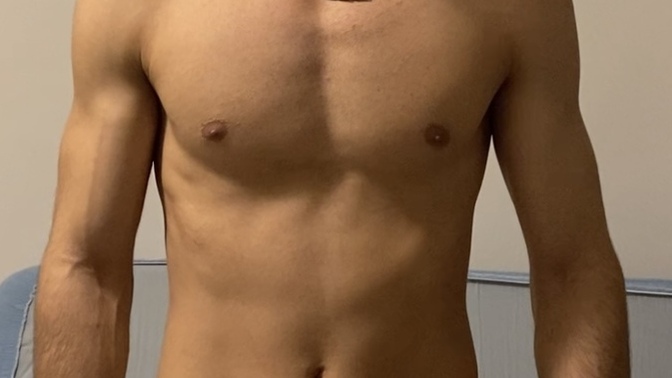 How does my home workout physique look so far?
