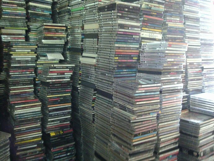 How many music CDs do you own, and do you still listen to them?