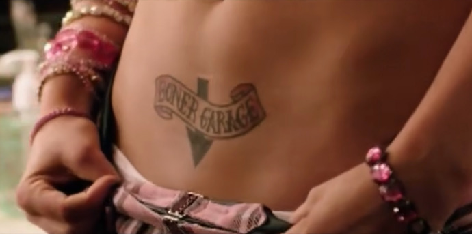 What do you think of this womans belly tattoo?