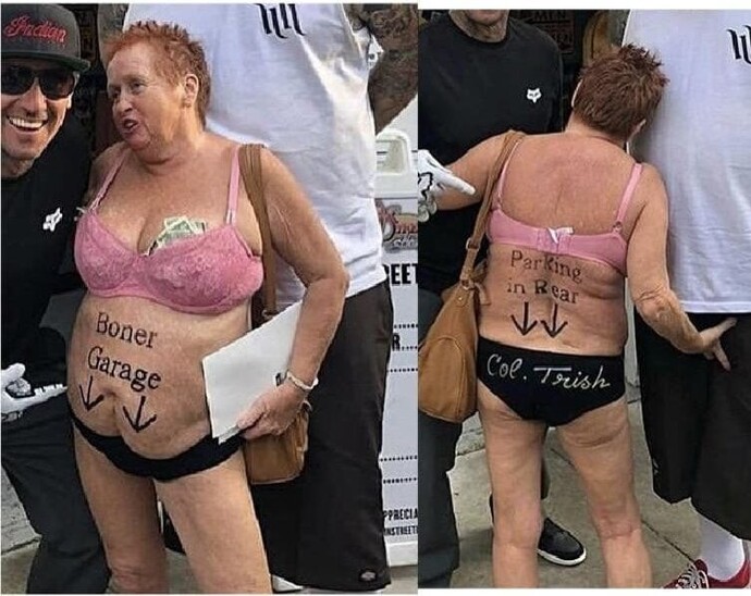 What do you think of this woman's belly tattoo?