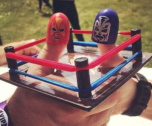 Are YOU any good at thumb wrestling?