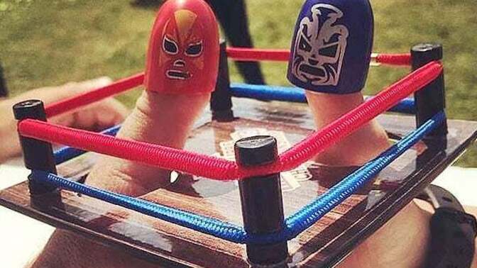 Are YOU any good at thumb wrestling?