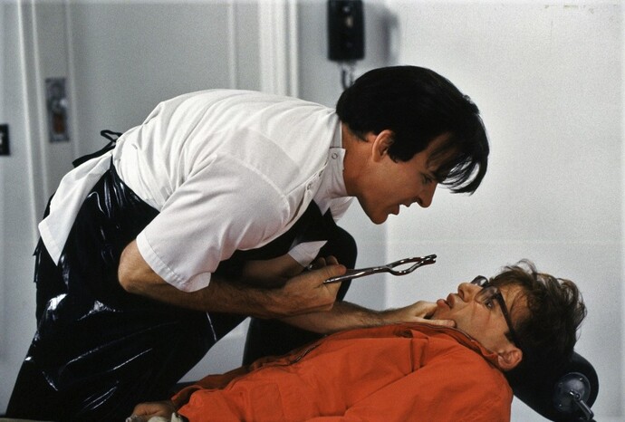 Should I keep my Russian dentist I have had for 10 years? On the waiting room table he had Guns n Ammo mag? No x-rays because comp was down yesterday?