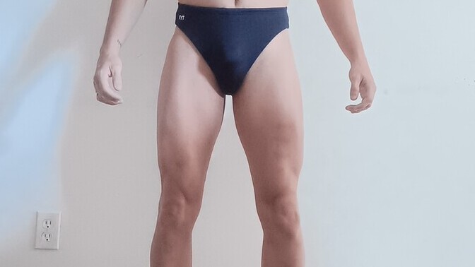 How can I improve my male body proportions and confidence?