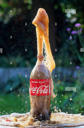 How do you feel when your drink fizzes up?