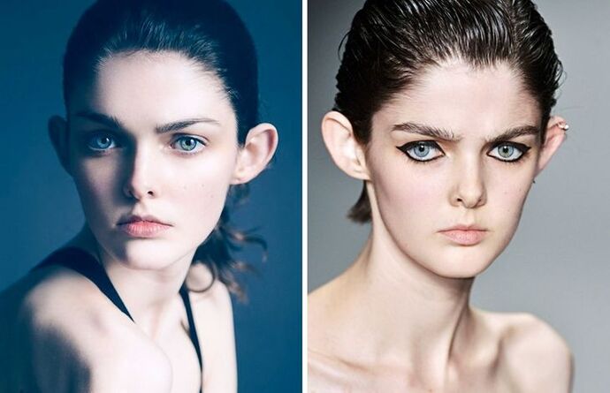 Are models always conventionally attractive, or just people who stand out?