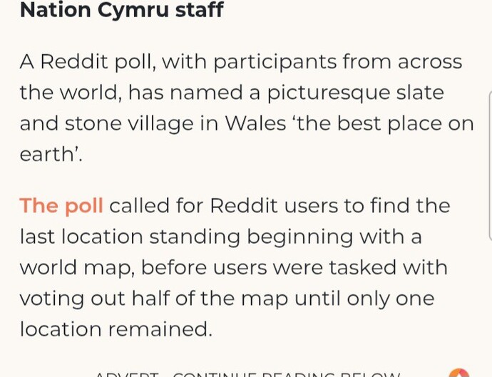 Is Beddgelert the best place on Earth?