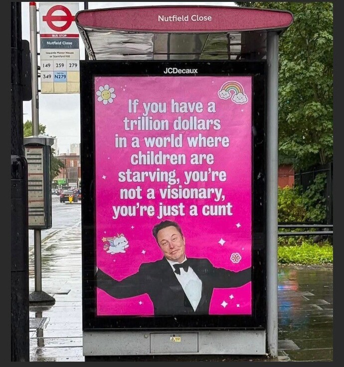 What do you think about Elon Musk being the first trillionaire?