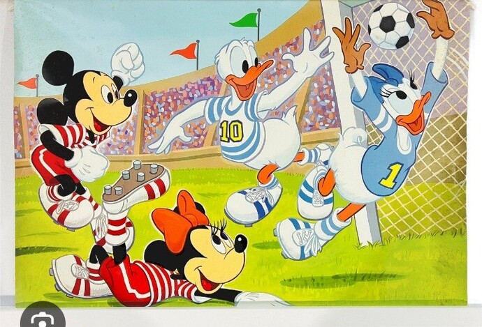 Is the American world cup soccer team sponsored by Disney or the prison service?
