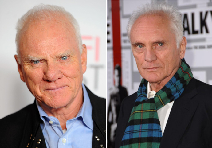 Do you ever get Terence Stamp and Malcolm McDowell confused?