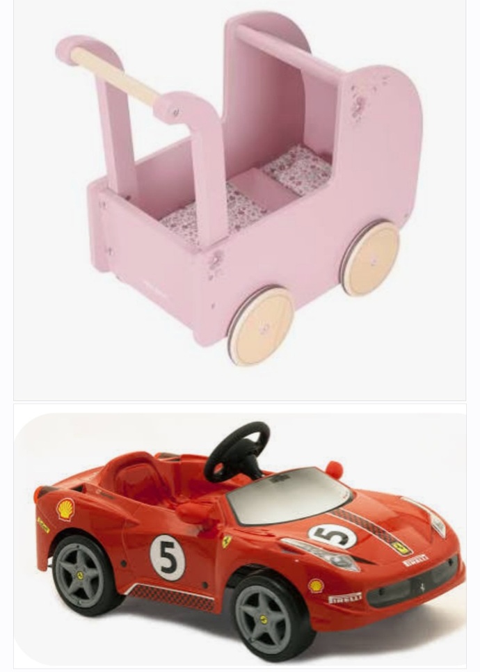 Would You, Or Did You Buy Gender Toys For Your Children, I. E. A Pram For A Daughter And Racing Car For A Son?