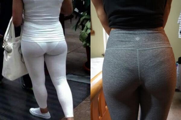 What do you honestly think about see-through leggings and visible panty lines?