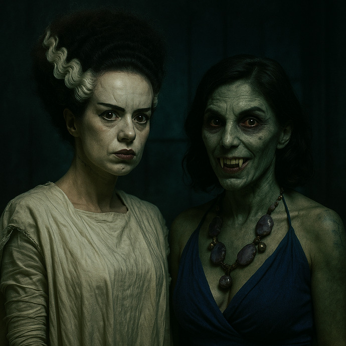 If you turned into a monster, would you scare yourself or laugh?