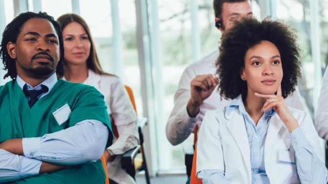 Would you be happy to hang out with your ex at a conference, and why?