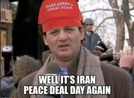 What do you think about America and Iran making peace?