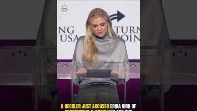 Do you think it looked like Erika Kirk was about to cry in this video?