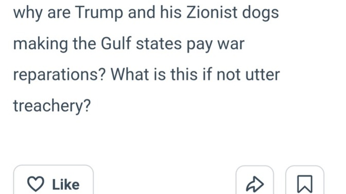 Why do anti-jew undermine peace?