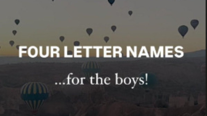 Who do so many Wealthy Men have 4-Letter First Names?