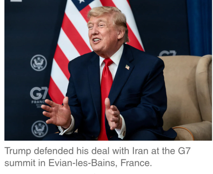 Is this why Trump signed the deal: “could have caused an international depression... I didnt want to see economic collapse🤔?
