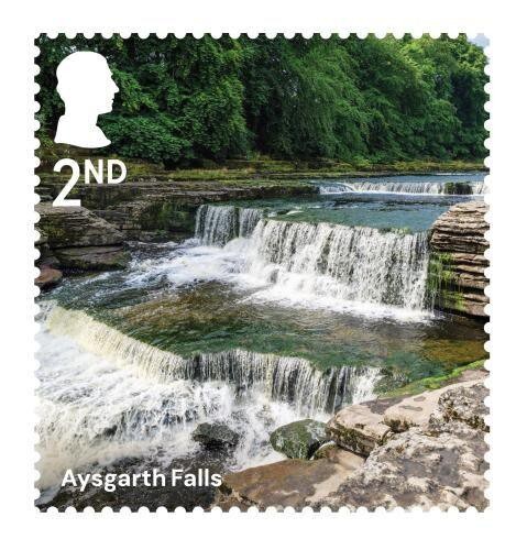 What waterfall stamp is worth licking?