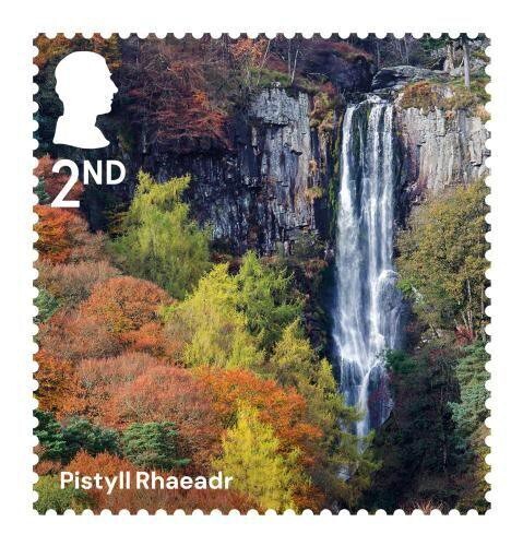What waterfall stamp is worth licking?