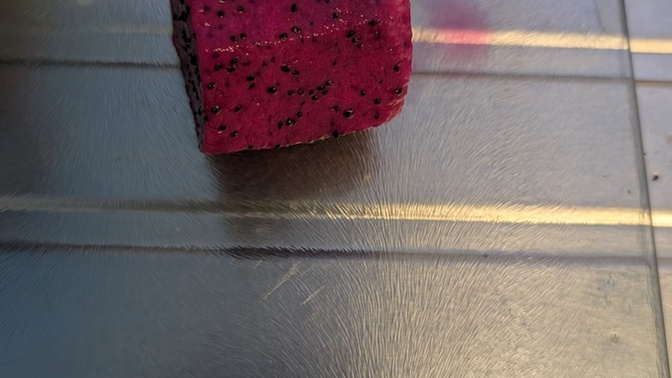 Harvested my first homegrown dragon fruit today—how does it look?