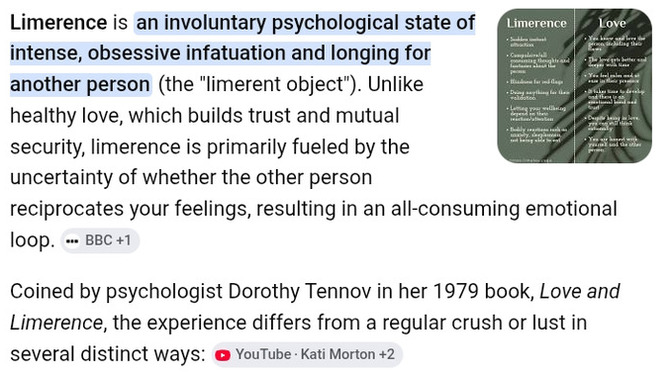 Would you pull a friend out of limerence for you? How? Or, is limerence usually casted intentionally? Is it always through internment reinforcement?