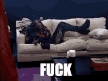 What would YOU do if Rick James was messing up your couch with his dirty boots?