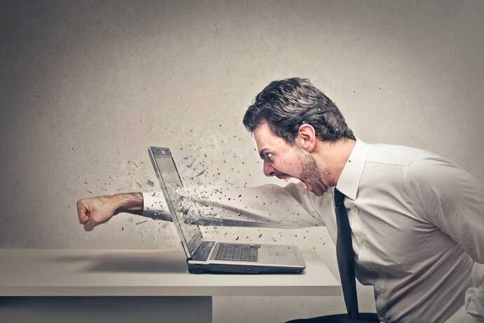 Theres not much in this world that will test a man’s patience like technology and machinery. Agree or disagree?