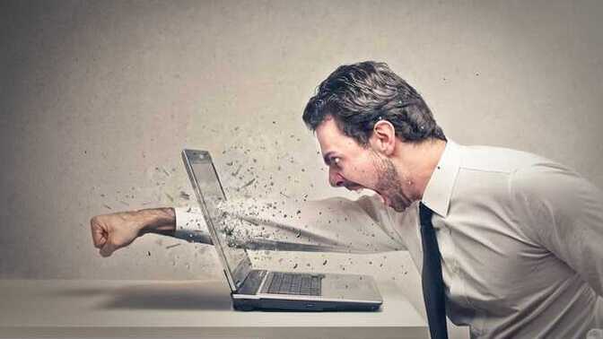 There's not much in this world that will test a man’s patience like technology and machinery. Agree or disagree?