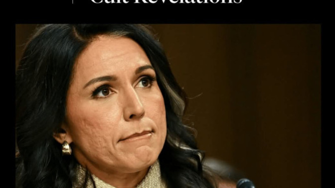 Is anyone surprised that it has now been revealed that Tulsi Gabbard was another Trump nut job the whole time?
