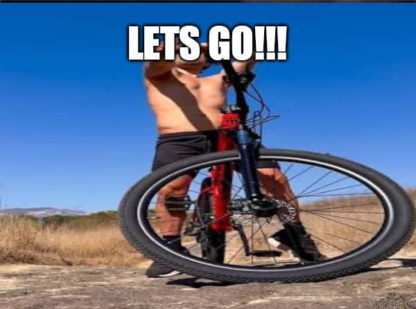 Ladies, I’m off for a 20‑mile bike ride—what are you doing today?