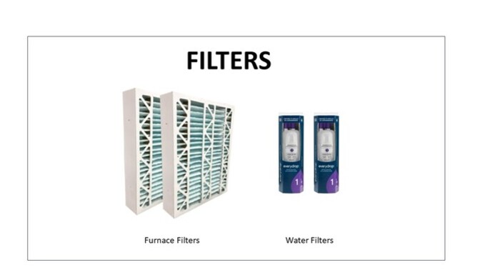 How do you keep track of when Replaceable Filters need to be REPLACED?
