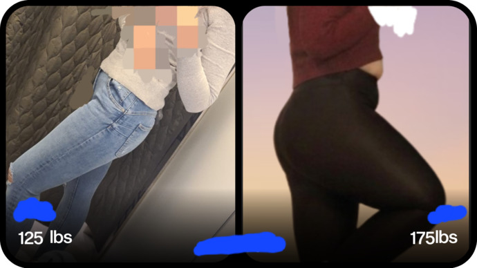 Do I actually look better after gaining 50 lbs for curves?