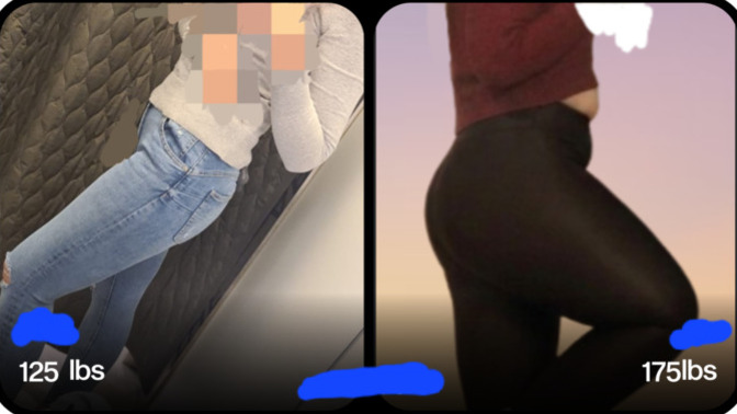Do I actually look better after gaining 50 lbs for curves?