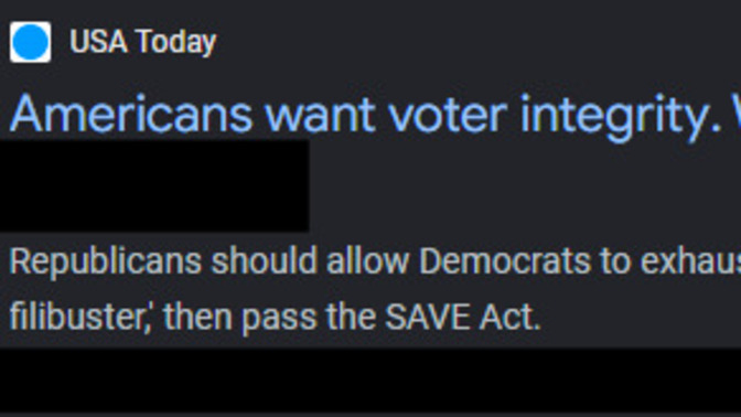 90% of American people (including Democrats and blacks) want to require proof of citizenship to vote. So why are Democrat leaders blocking it?