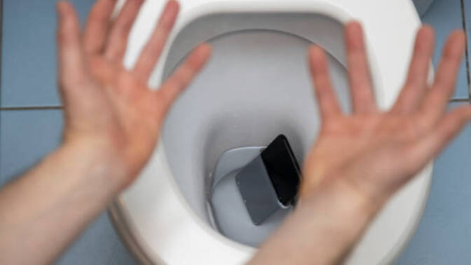 Do you use your phone while you’re in the bathroom?