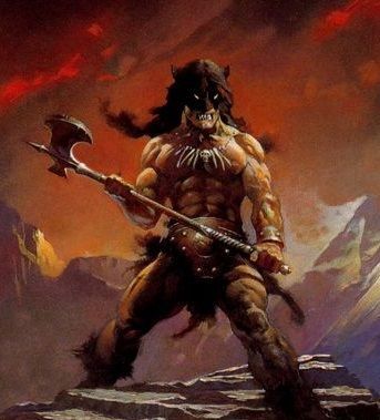 Which of these bare chested buff barbarian dudes from the 80s do you like the look of most?
