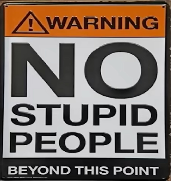 Would this sign actually work?