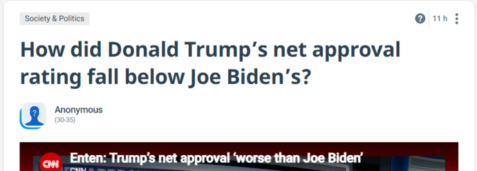 Anti trump just make stuff up. despicable?