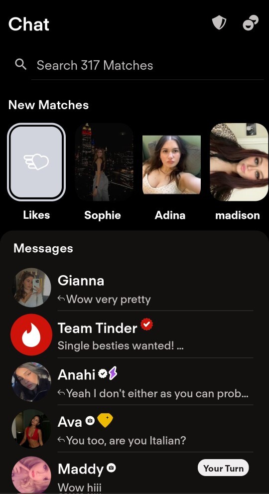 Am I good looking if I get a lot of matches?