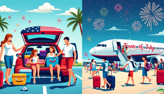 Do you travel or stay home for 4th of July?