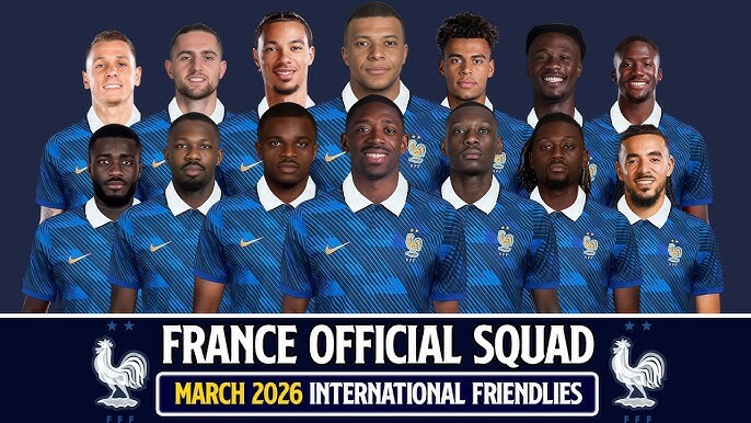 Typical France team