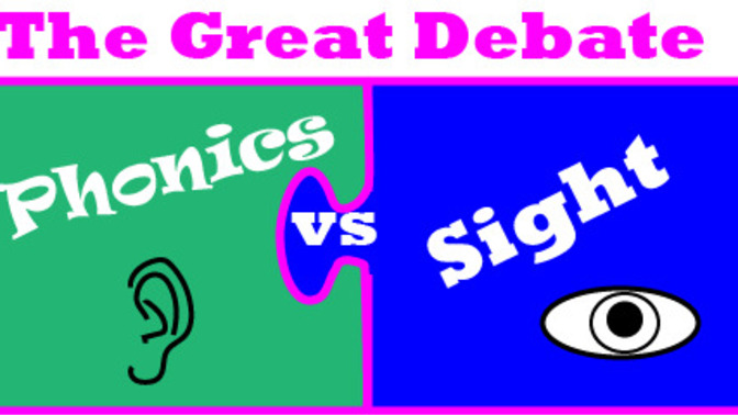 Did you learn to read by sight reading or phonics?