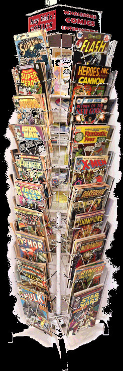 Were comics better on newsprint and spinner racks at local stores?