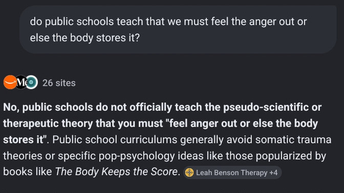 Why don't people silently FEEL THE FEELING OUT until the body naturally sees no more need for it?