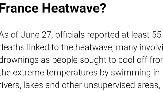 This is tragic why don't they drink cold water?